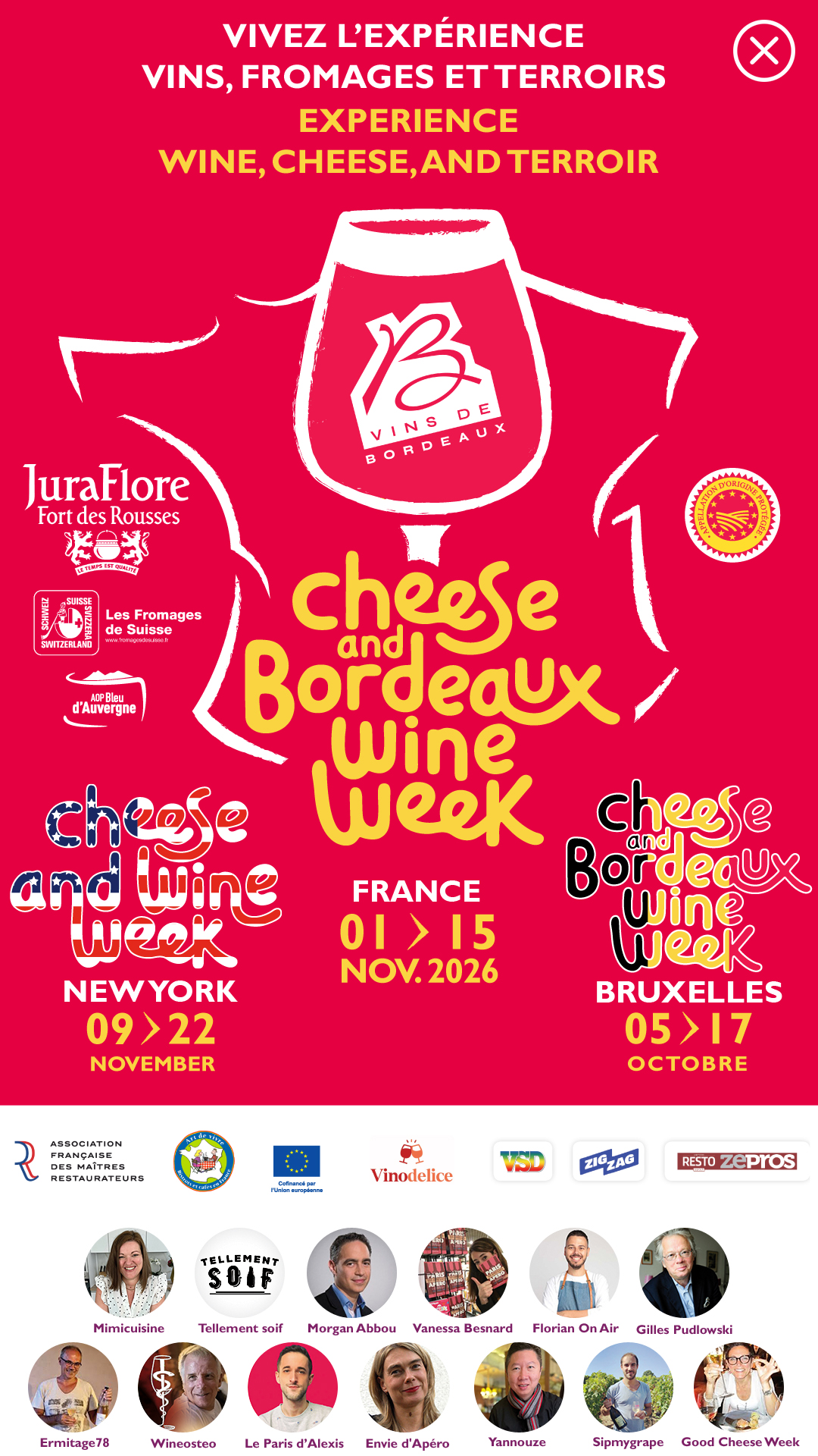 Cheese and Wine Week