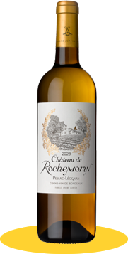 CH DE ROCHEMORINCuvée : -Appellation :Pessac Léognan BlancMillésime :2023Couleur :BlancCépage :100% SauvignonLabel :HVEDégustation :Vif et fruité.