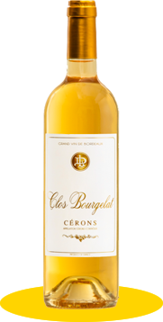 CLOS BOURGELATCuvée : -Appellation :CéronsMillésime :2023Couleur :BlancCépage :100% SémillonLabel :HVEDégustation :Moelleux et fruité.